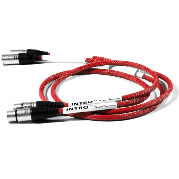 INTRO XLR - XLR 1m pair Red