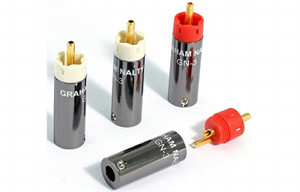  Straight Line Contact   Legacy,     Black Rhodium  ,       RCA